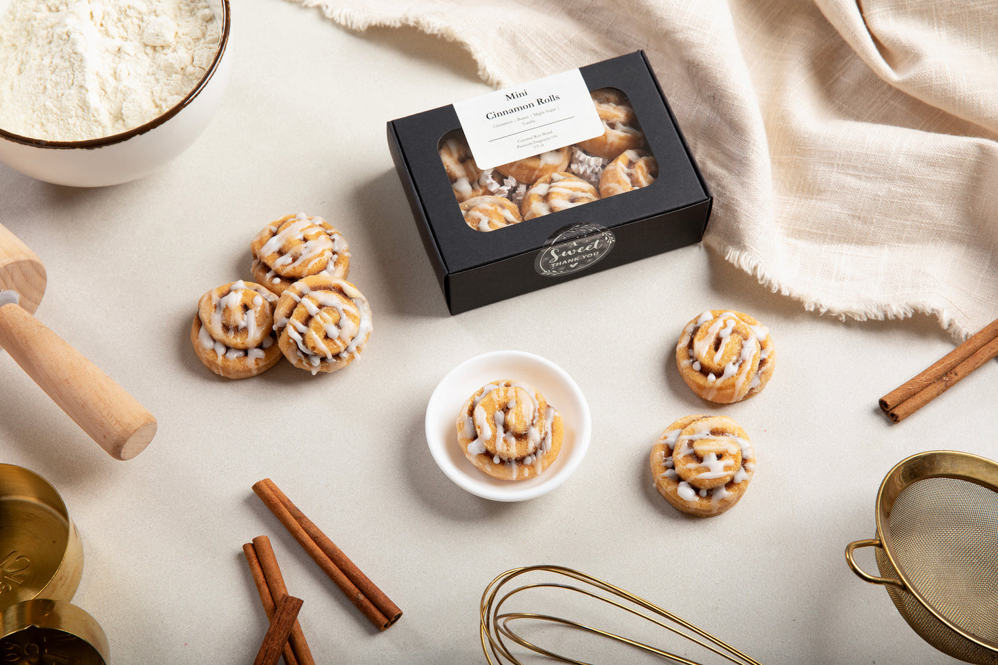 Mini Cinnamon Rolls